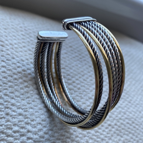 AUTHENTIC DAVID YURMAN CUFF BRACELET - Picture 3 of 5